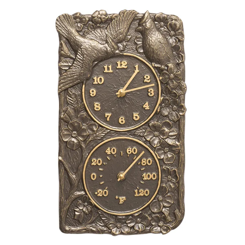Whitehall clock and thermometer combinations