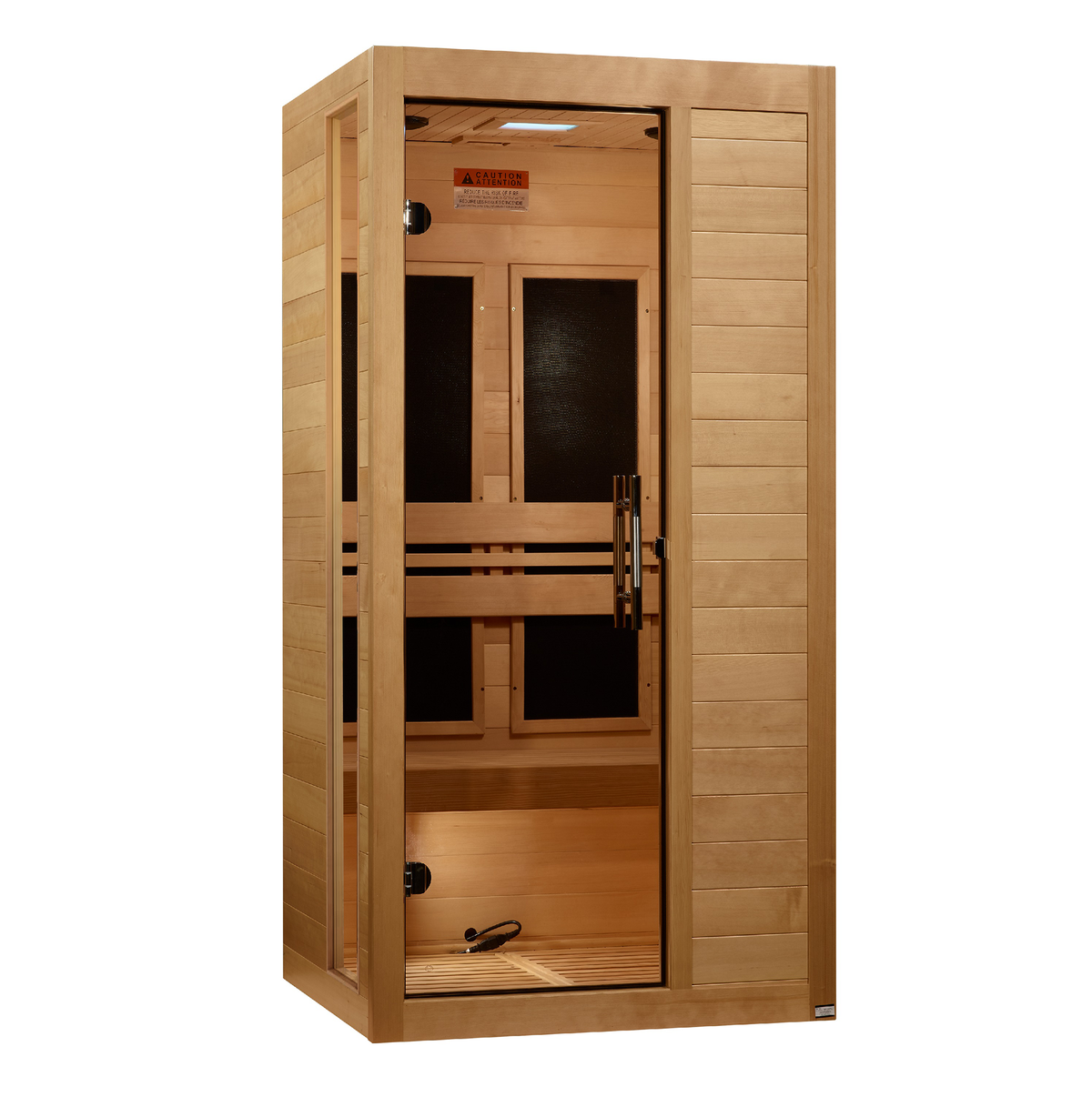 Ultra Low EMF Far Infrared Indoor Sauna + Chromotherapy & Red Light Therapy - Golden Designs