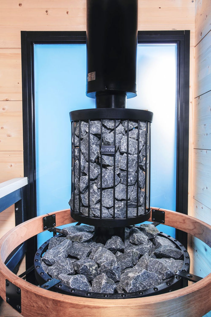 Harvia Legend 25 L Black Pipe Mounted Water Heater Tank | WP250LD