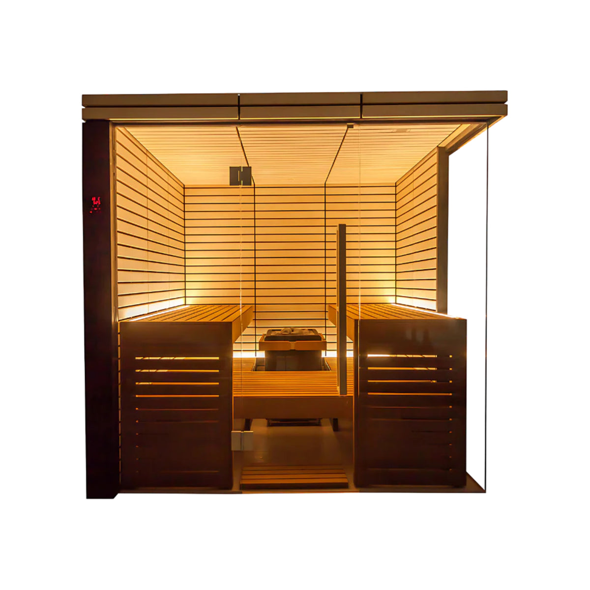 Harvia Lindea View Sauna Cabin with Virta Heater | 14-1-05