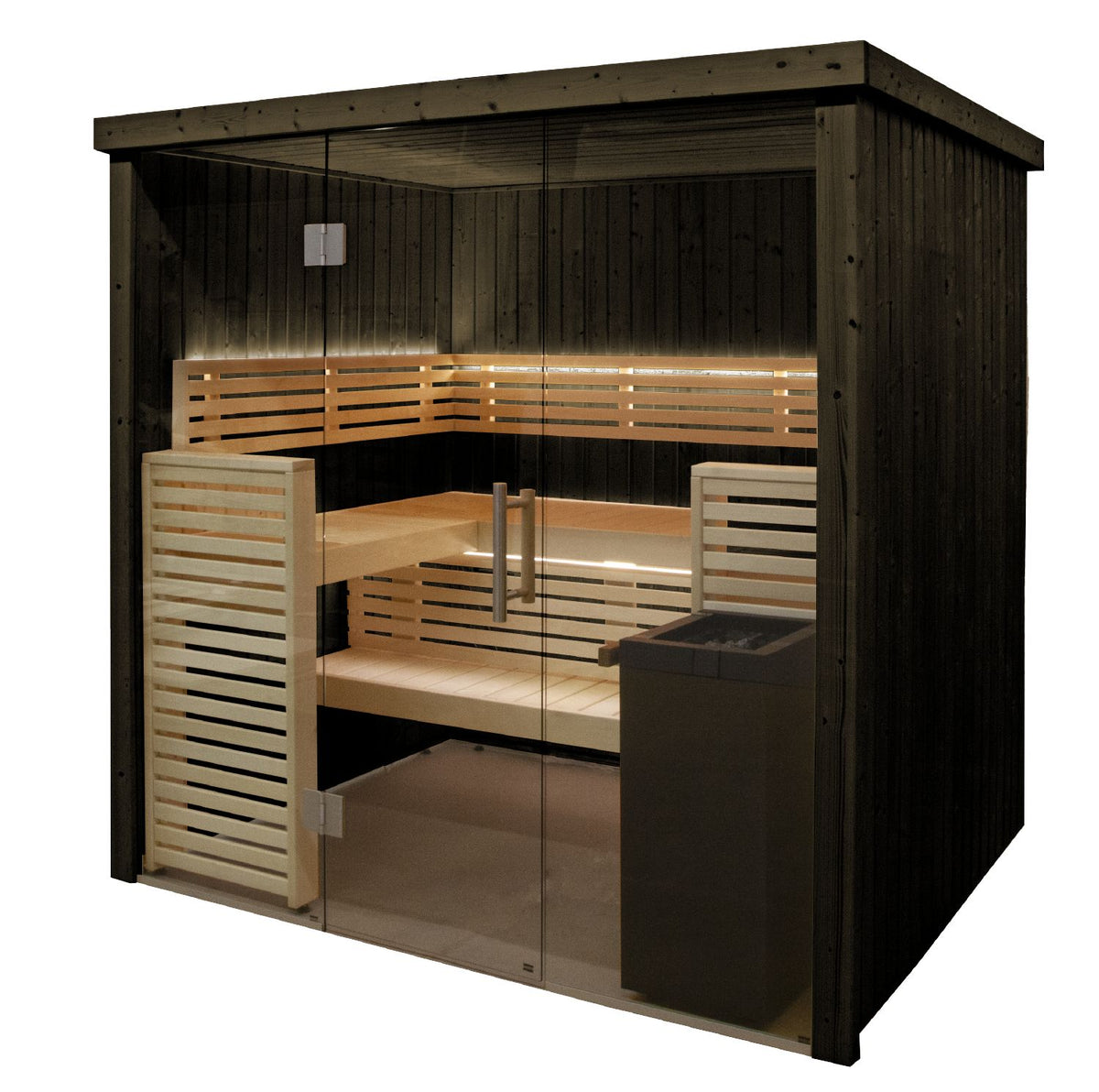 Harvia Fenix Sauna Cabin with Virta Heater | 14-SHF