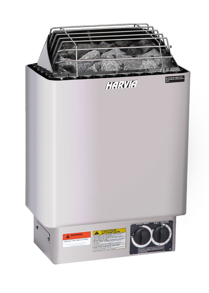 Harvia KIP80B KIP Series 8kW Stainless Steel Electric Sauna Heater At 240V 1PH | JH80B2401I