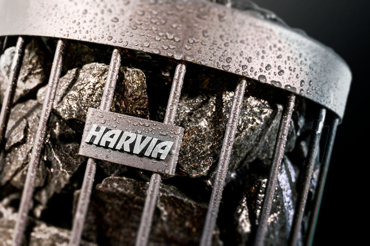 Harvia Vulcanite Black Sauna Stones | 5-10cm | 20kg Per Box | AC3040