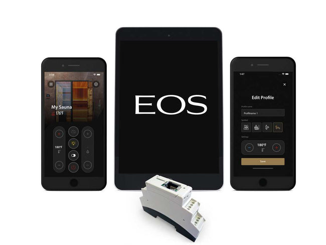 EOS Touch3 Mobile Device Sauna Control App Module