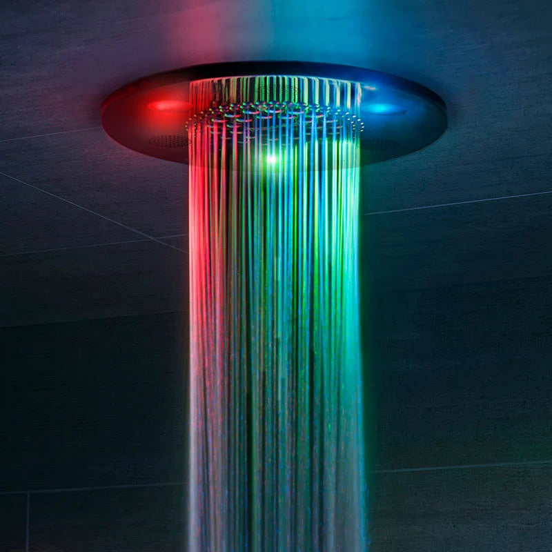 ThermaSol sensory rainhead with lighting